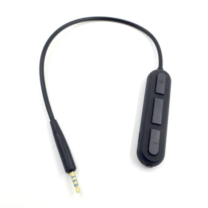 For BOSE QC25 / OE2 / QC35 / AKG / Y50 / Y40 Headphones Bluetooth Cable(Black) - Headset Accessories by buy2fix | Online Shopping UK | buy2fix