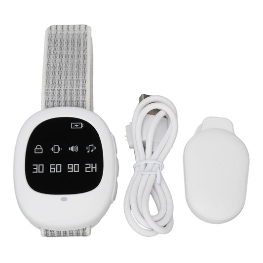 Wireless Timing Bedwetting Alarm Potty Training Watch For Elderly and Kids(White) - Baby Care by buy2fix | Online Shopping UK | buy2fix