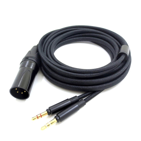 For Beyer T1(2nd/3rd Generation) T5 / Amiro Balanced Headphone Cable 4 Core XLR Head - Headset Accessories by buy2fix | Online Shopping UK | buy2fix