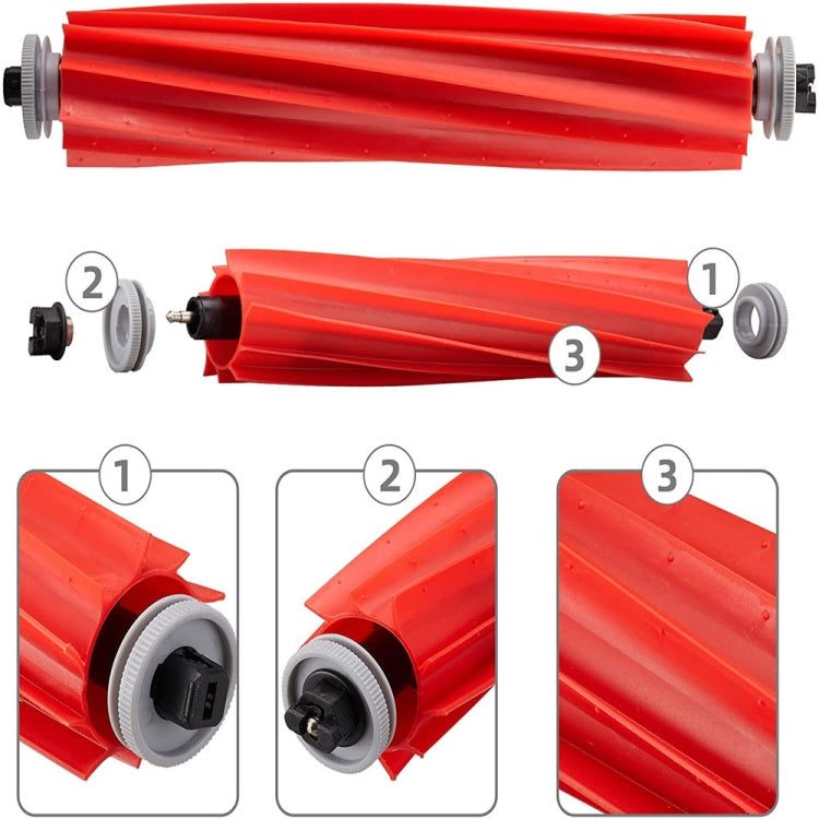 For Xiaomi Roborock S7+ S7 T7S T7 Plus Series Roller Brush Filter Rag Side Brush 15 in 1 Set - For Roborock Accessories by buy2fix | Online Shopping UK | buy2fix