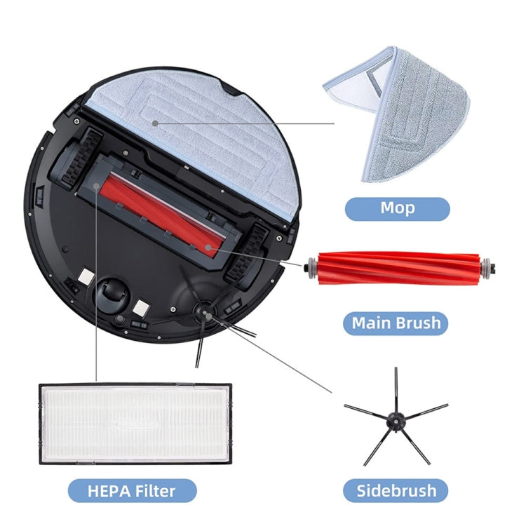 For Xiaomi Roborock S7+ S7 T7S T7 Plus Series Roller Brush Filter Rag Side Brush 15 in 1 Set - For Roborock Accessories by buy2fix | Online Shopping UK | buy2fix
