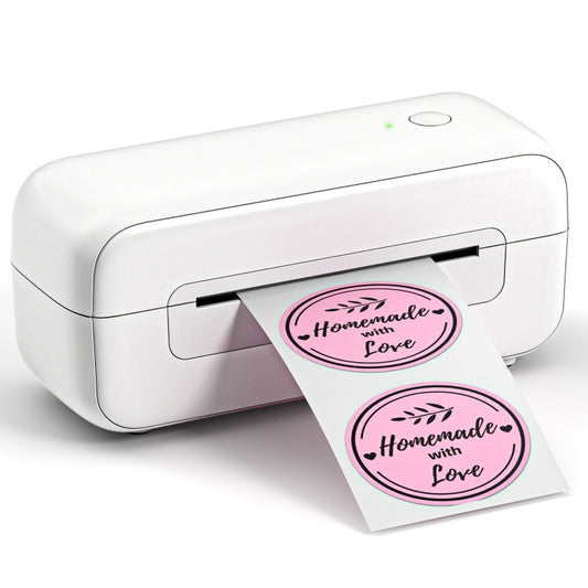 Phomemo PM246S Address Label Printer Thermal Paper Express E-Manifest Printer, Size: US(White) - Receipt Printers by Phomemo | Online Shopping UK | buy2fix