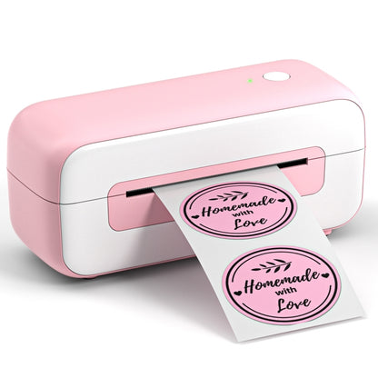 Phomemo PM246S Address Label Printer Thermal Paper Express E-Manifest Printer, Size: EU(Pink) - Receipt Printers by Phomemo | Online Shopping UK | buy2fix