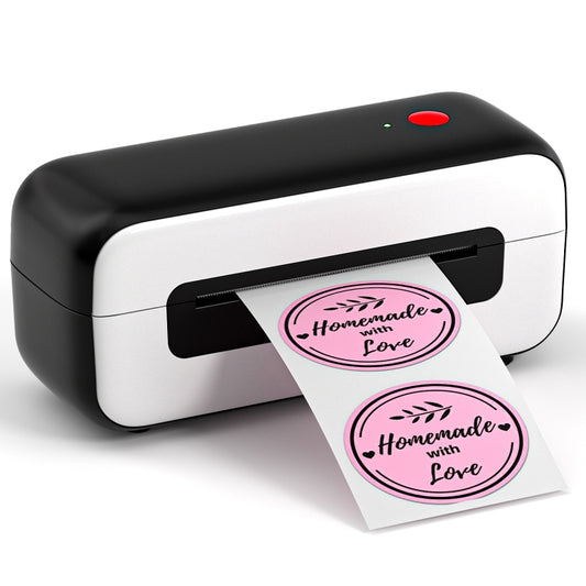 Phomemo PM246S Address Label Printer Thermal Paper Express E-Manifest Printer, Size: EU(Black White) - Receipt Printers by Phomemo | Online Shopping UK | buy2fix
