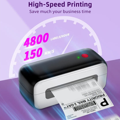 Phomemo PM246S Address Label Printer Thermal Paper Express E-Manifest Printer, Size: US(Purple) - Receipt Printers by Phomemo | Online Shopping UK | buy2fix