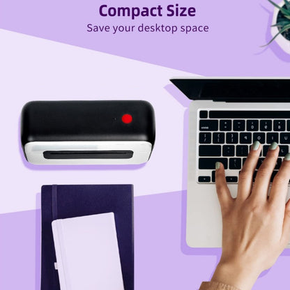 Phomemo PM246S Address Label Printer Thermal Paper Express E-Manifest Printer, Size: US(Purple) - Receipt Printers by Phomemo | Online Shopping UK | buy2fix