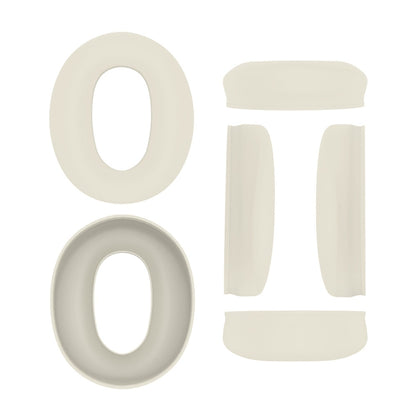 For Sony WH-CH720N Headphones Dustproof Protective Case(Beige) by buy2fix