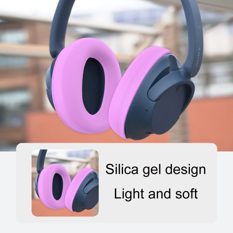 For Sony WH-CH720N Headphones Dustproof Protective Case(Light Purple) by buy2fix