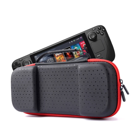 For Steam Deck Game Console Storage Bag Waterproof and Drop-proof with Interlayer(Black) - Storage Bags by buy2fix | Online Shopping UK | buy2fix