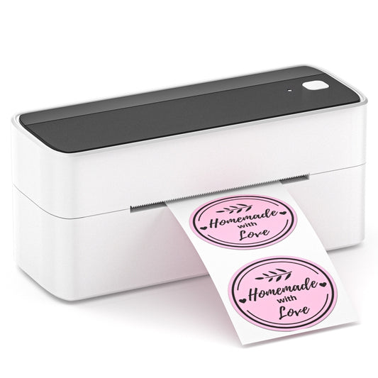 Phomemo PM241-BT Bluetooth Address Label Printer Thermal Shipping Package Label Maker, Size: US(Black White) - Receipt Printers by Phomemo | Online Shopping UK | buy2fix