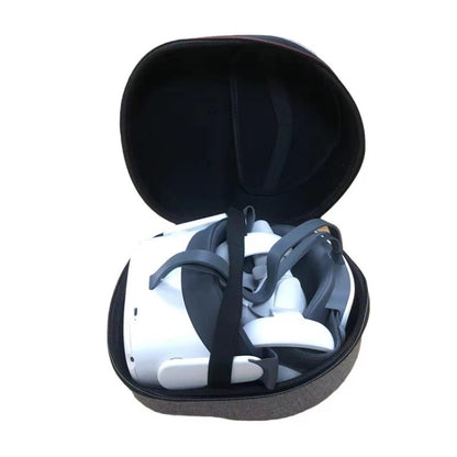 For Meta Quest 1 / 2 Storage Package VR Integrated Glasses Bag Anti-Pressure Dustproof Case(Small Black) - VR Accessories by buy2fix | Online Shopping UK | buy2fix