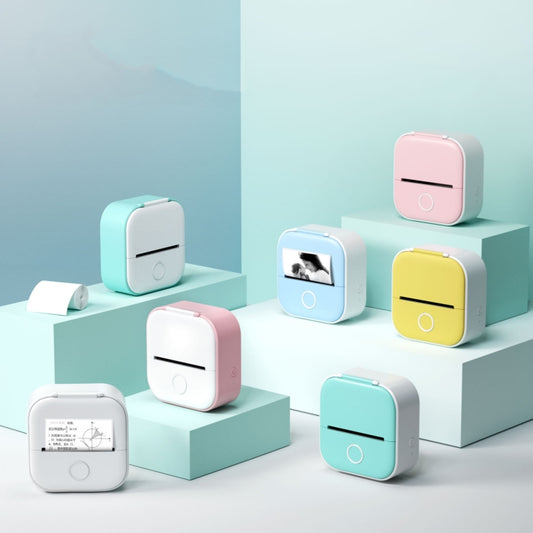 Phomemo T02 Standard Error Mini Pocket Small Portable Bluetooth Phone Photo Label Thermal Printer(White) - Photo Printers by Huawei | Online Shopping UK | buy2fix