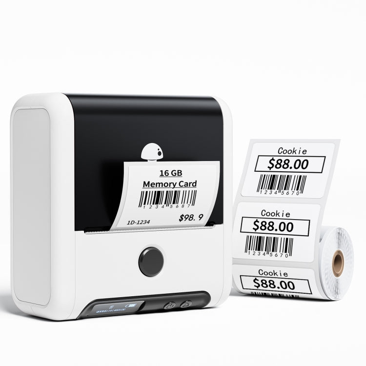 Phomemo M200 QR Code Tag Handheld Portable Bluetooth Thermal Label Printer(White) - Receipt Printers by Phomemo | Online Shopping UK | buy2fix