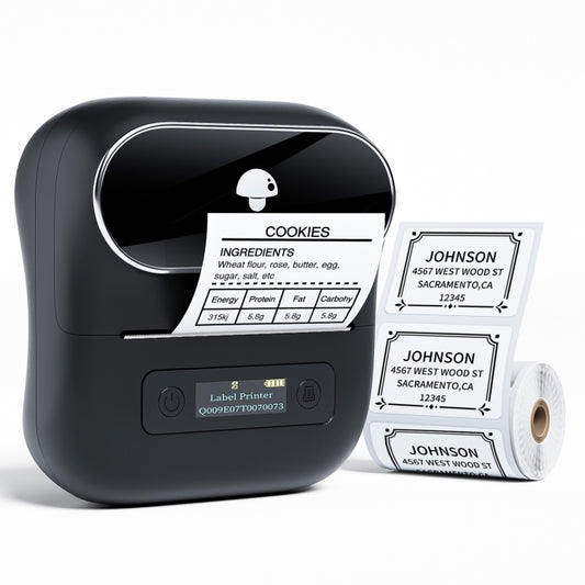 Phomemo M220 Jewelry Clothing Tags Bluetooth Thermist Strip Tag Printer(Black) - Receipt Printers by Phomemo | Online Shopping UK | buy2fix