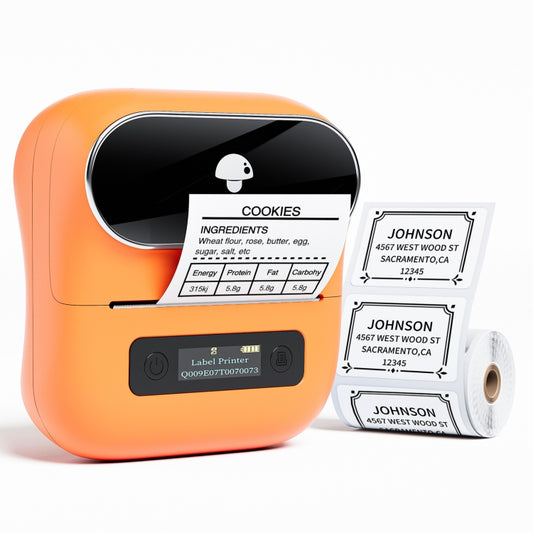 Phomemo M220 Jewelry Clothing Tags Bluetooth Thermist Strip Tag Printer(Orange) - Receipt Printers by Phomemo | Online Shopping UK | buy2fix
