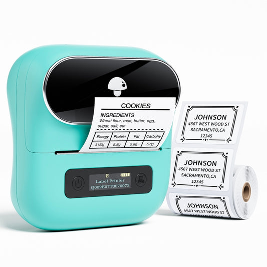 Phomemo M220 Jewelry Clothing Tags Bluetooth Thermist Strip Tag Printer(Green) - Receipt Printers by Phomemo | Online Shopping UK | buy2fix