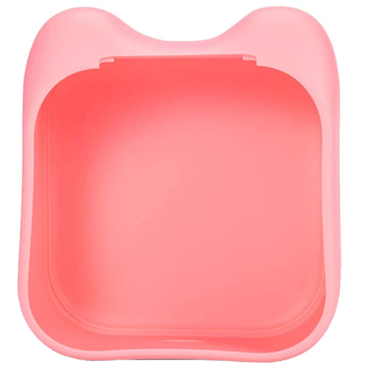 For Phomemo T02 Printer Silicone Protective Case(Pink Cat Ear) by buy2fix