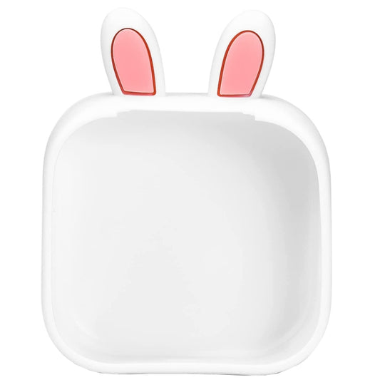 For Phomemo T02 Printer Silicone Protective Case(White Rabbit Ear) by buy2fix