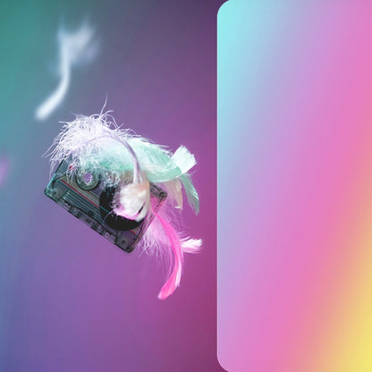 78x106cm Gradient Background Paper Photography Portrait Photo Props(Fantasy Purple Rhyme) by buy2fix