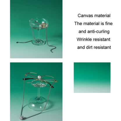 78x106cm Gradient Background Paper Photography Portrait Photo Props(Green Land) by buy2fix