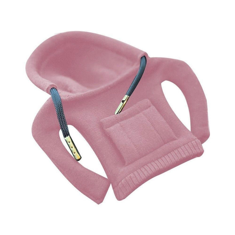 2pcs Car Gear Shift Brake Handle Hoodie Decorative Cover(Pink) by buy2fix