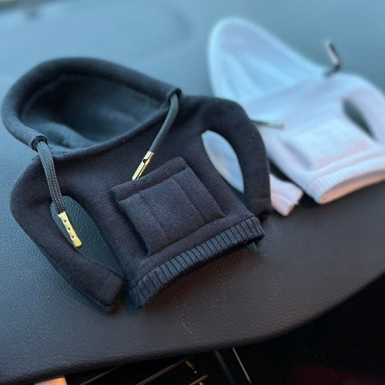 2pcs Car Gear Shift Brake Handle Hoodie Decorative Cover(Pink) by buy2fix