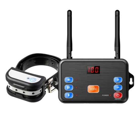 2 In 1 Pet Wireless Fence Bark Control Smart Dog Trainer, Set: 1 For 1 - Training Aids by buy2fix | Online Shopping UK | buy2fix