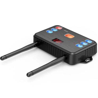 2 In 1 Pet Wireless Fence Bark Control Smart Dog Trainer, Set: 1 For 2 - Training Aids by buy2fix | Online Shopping UK | buy2fix