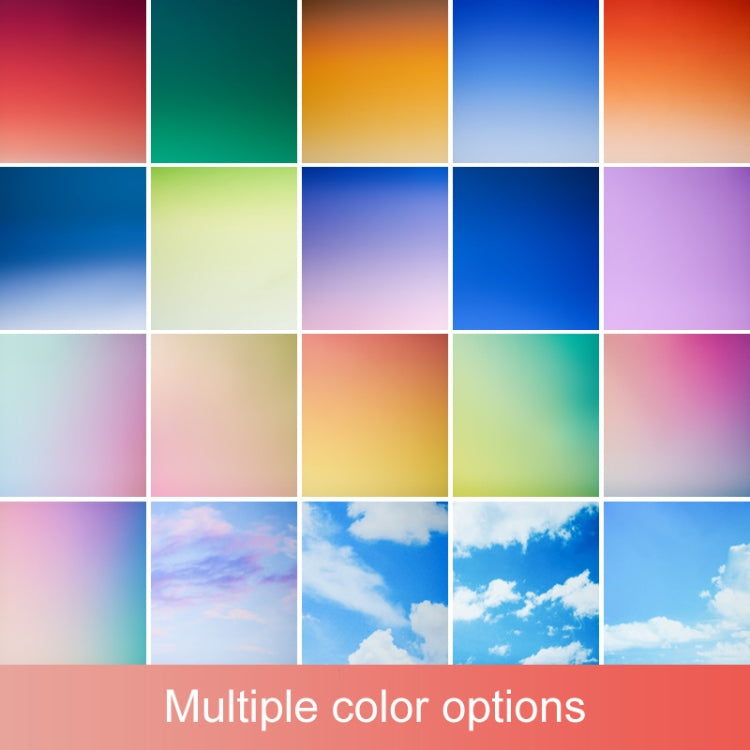 106x144cm Gradient Background Paper Photography Portrait Photo Props(Purple Cattail) - Gradient Color by buy2fix | Online Shopping UK | buy2fix