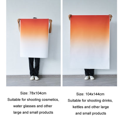 106x144cm Gradient Background Paper Photography Portrait Photo Props(Purple Cattail) - Gradient Color by buy2fix | Online Shopping UK | buy2fix