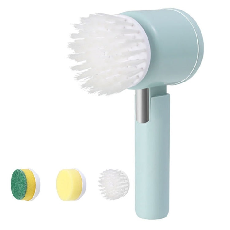 Multifunctional Handheld Wireless Folding Electric Cleaning Brush(Mint Green) - Sponges, Cloths & Brushes by buy2fix | Online Shopping UK | buy2fix