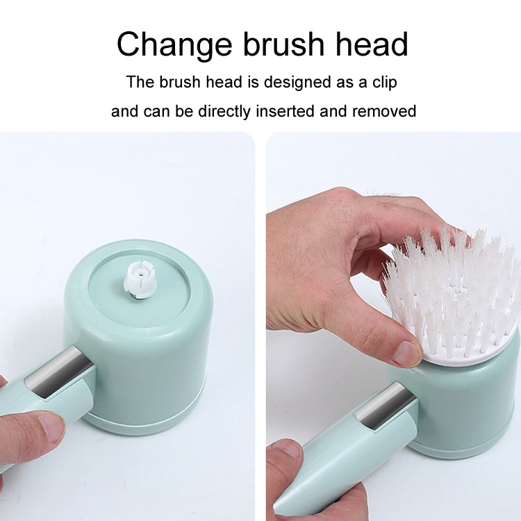 Multifunctional Handheld Wireless Folding Electric Cleaning Brush(Mint Green) - Sponges, Cloths & Brushes by buy2fix | Online Shopping UK | buy2fix