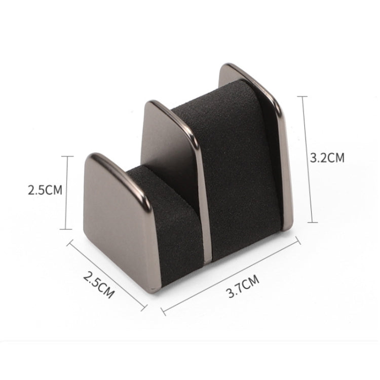 Car Dashboard Glasses Storage Multifunctional Card Holder(Grey) by buy2fix