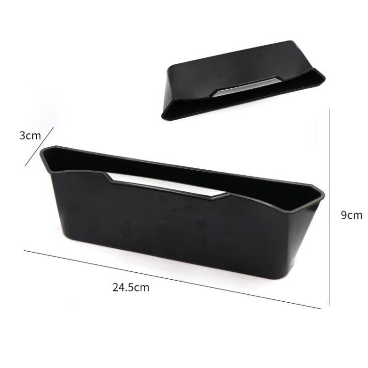 Car Gap Multifunctional Sundries Storage Box Seat Clip(Black) by buy2fix