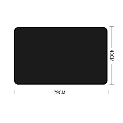 Heat-insulating Opaque Vinyl Coated Magnetic Car Curtains, Style: Full Blackout Rear Row by buy2fix