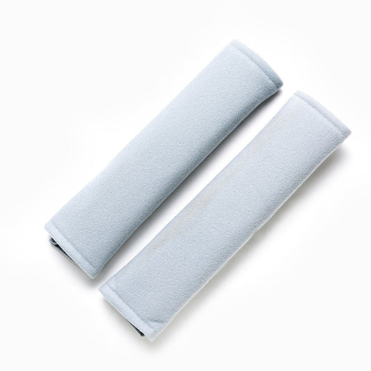 Car Seat Belts Soft Plush Shoulder Pads(Grey) by buy2fix