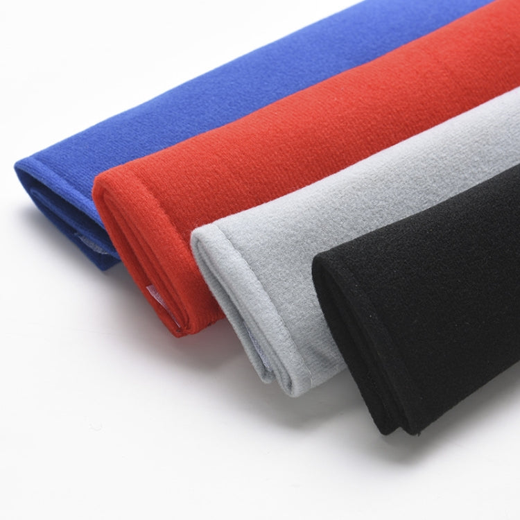 Car Seat Belts Soft Plush Shoulder Pads(Navy Blue) by buy2fix