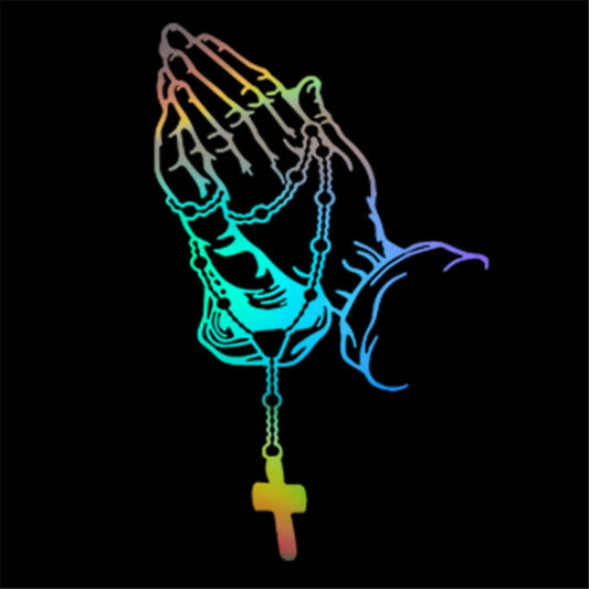 10pcs Car Stickers Car Rear Modification Plate Label(Laser) by buy2fix