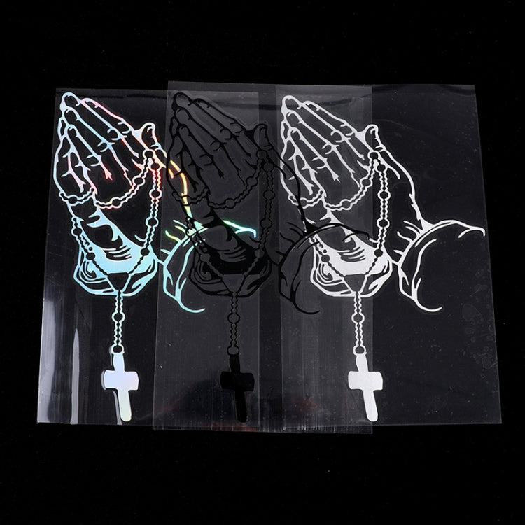 10pcs Car Stickers Car Rear Modification Plate Label(Laser) by buy2fix