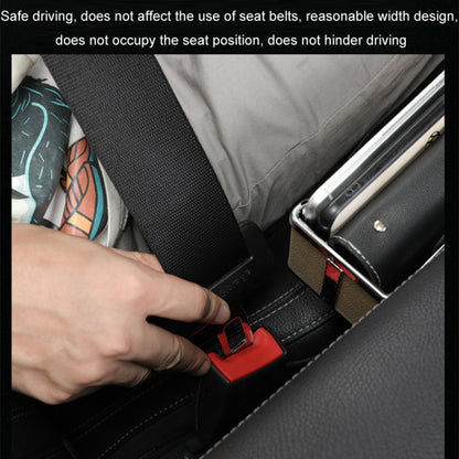 Car Seat Gap Storage Box Multifunctional Mobile Phone USB Charger, Color: Standard Red by buy2fix