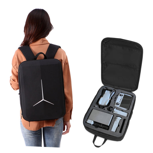 For DJI AIR 3 Storage Bag Backpack Compatible with RC-N2 or RC 2 Remote Control(Black) by buy2fix
