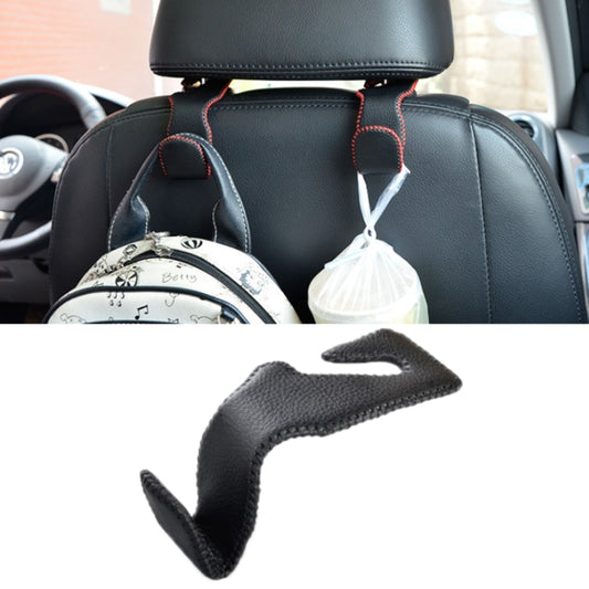 Car Hidden Multi-function Seat Back Seat Small Hook(Black) by buy2fix