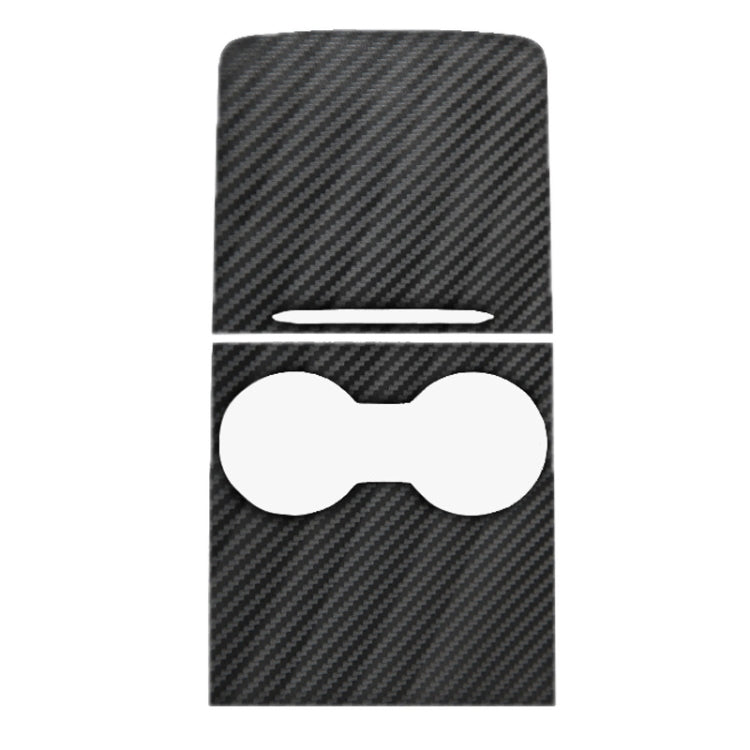 For Tesla Model3/Y Central Control Panel Modification Anti-Scratch Protective Sticker(Carbon Fiber Bright) by buy2fix