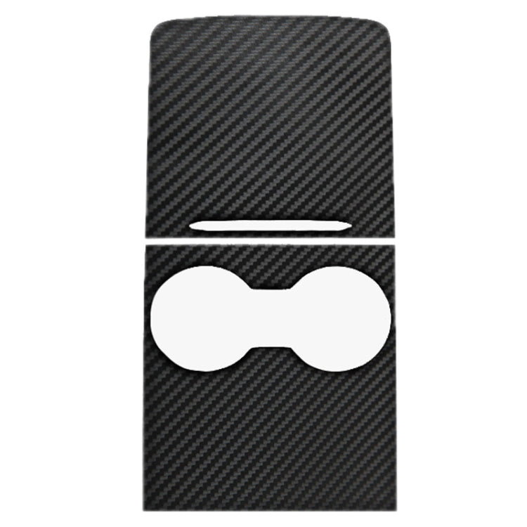 For Tesla Model3/Y Central Control Panel Modification Anti-Scratch Protective Sticker(Carbon Fiber Matte) by buy2fix