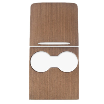 For Tesla Model3/Y Central Control Panel Modification Anti-Scratch Protective Sticker(Log Grain) by buy2fix