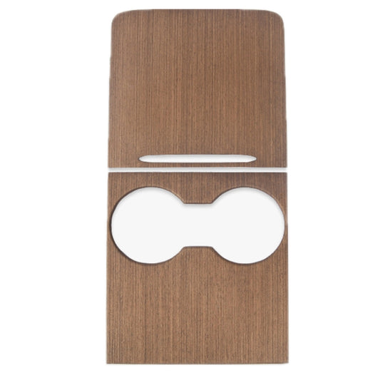 For Tesla Model3/Y Central Control Panel Modification Anti-Scratch Protective Sticker(Log Grain) by buy2fix