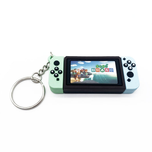 Gamepad Keychain Game Charm Pendant(Ocean) by buy2fix
