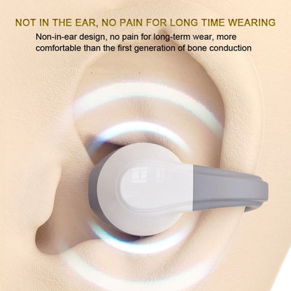GD68 Bluetooth 5.3 Headphones clip-on Ear Non-in-ear Wireless Air Conduction Sports Headphones Boxed Package(Brown) - Sport Earphone by buy2fix | Online Shopping UK | buy2fix