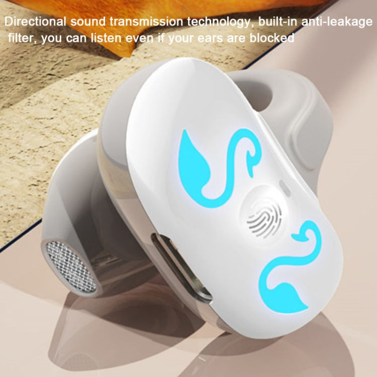 GD68 Bluetooth 5.3 Headphones clip-on Ear Non-in-ear Wireless Air Conduction Sports Headphones Boxed Package(Grey) by buy2fix