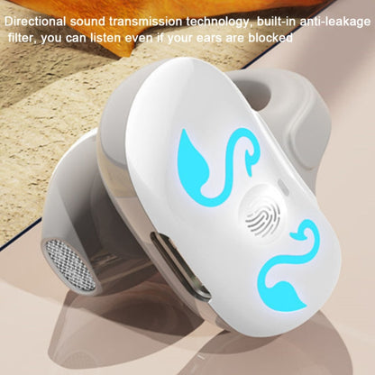 GD68 Bluetooth 5.3 Headphones clip-on Ear Non-in-ear Wireless Air Conduction Sports Headphones Boxed Package(Grey) by buy2fix